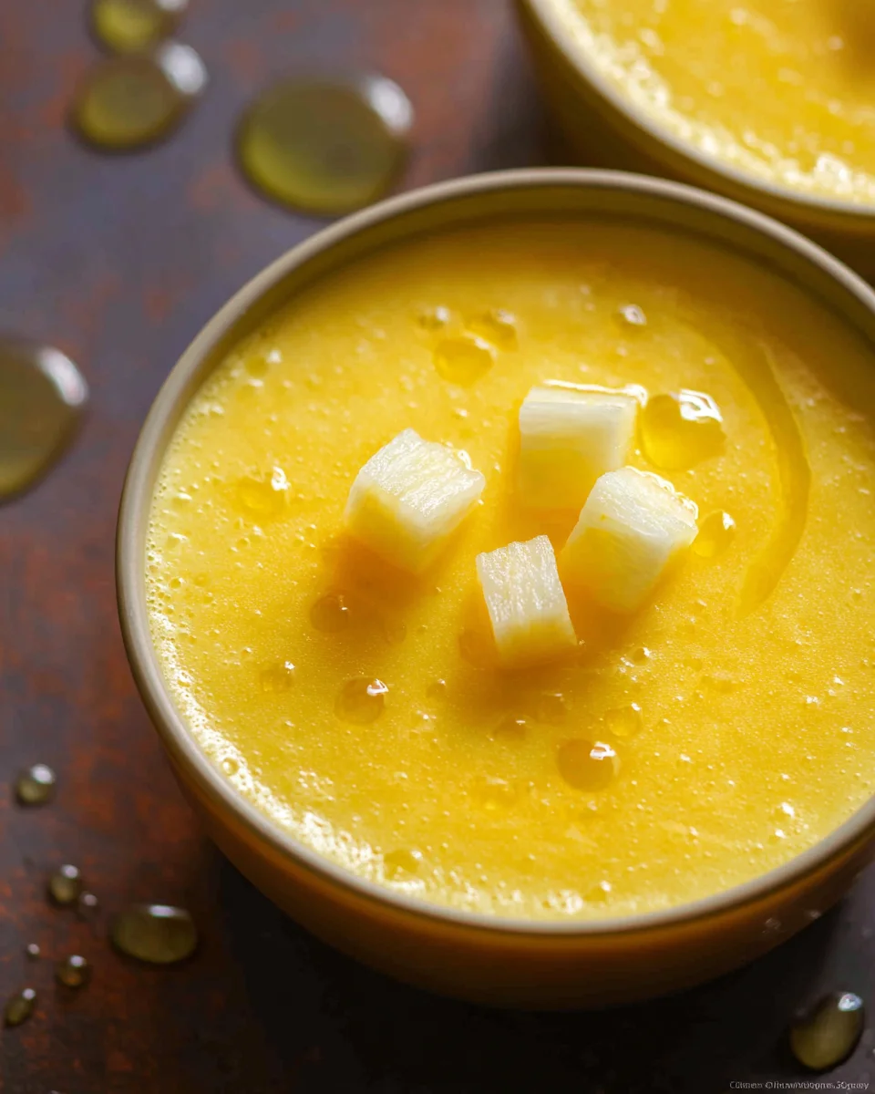 Chilled Pineapple Soup