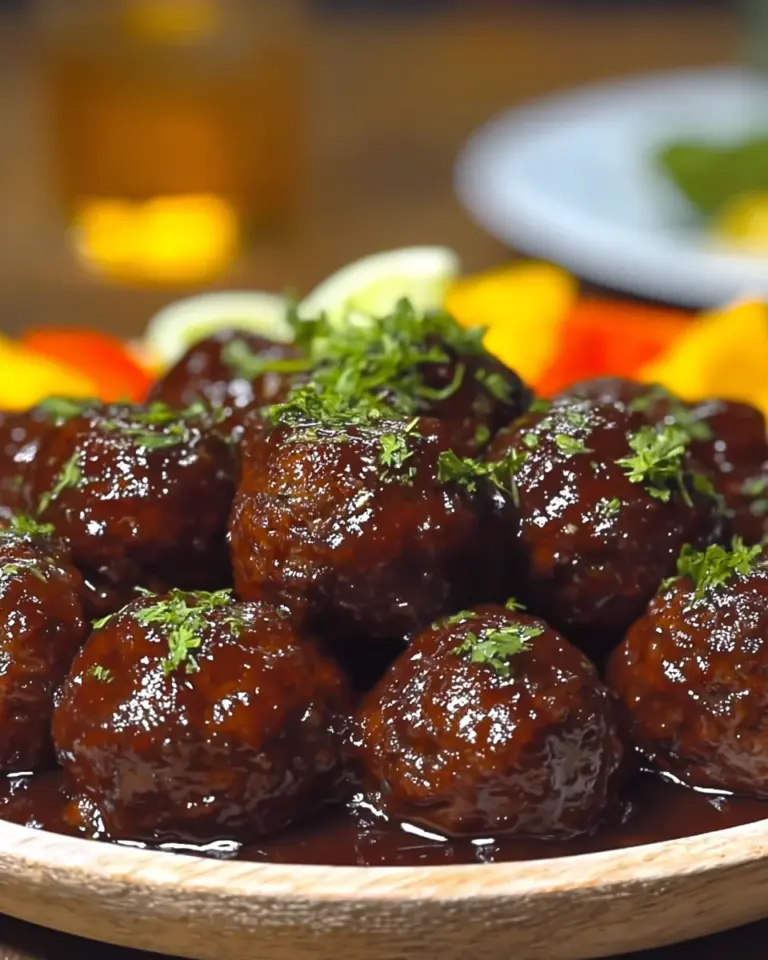 BBQ Jerk Meatballs