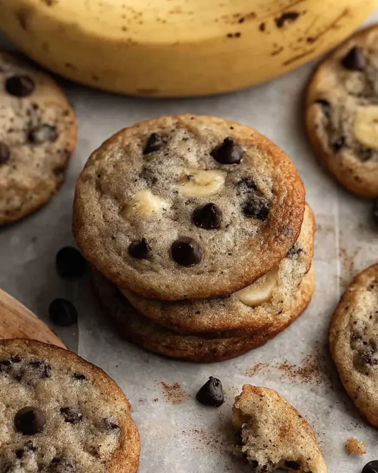 Banana Bread Freezer Cookies