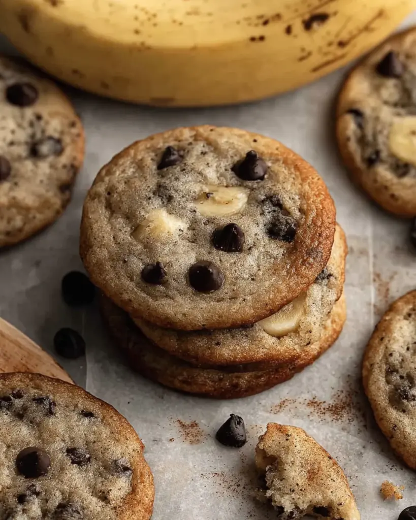 Banana Bread Freezer Cookies