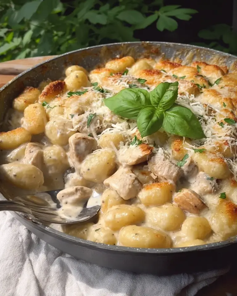 Chicken Alfredo Gnocchi
