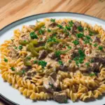 Creamy Philly Cheesesteak Pasta