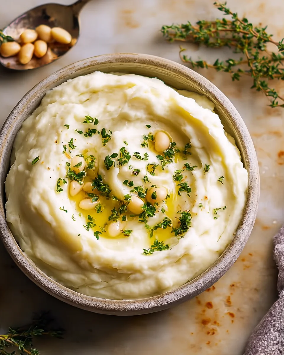 Garlic and Herb Mashed Potatoes