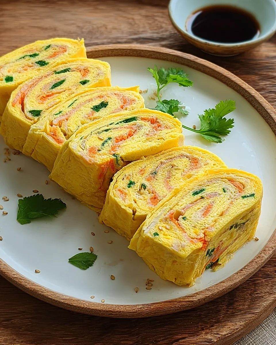 Gyeran Mari (Korean Rolled Omelette)