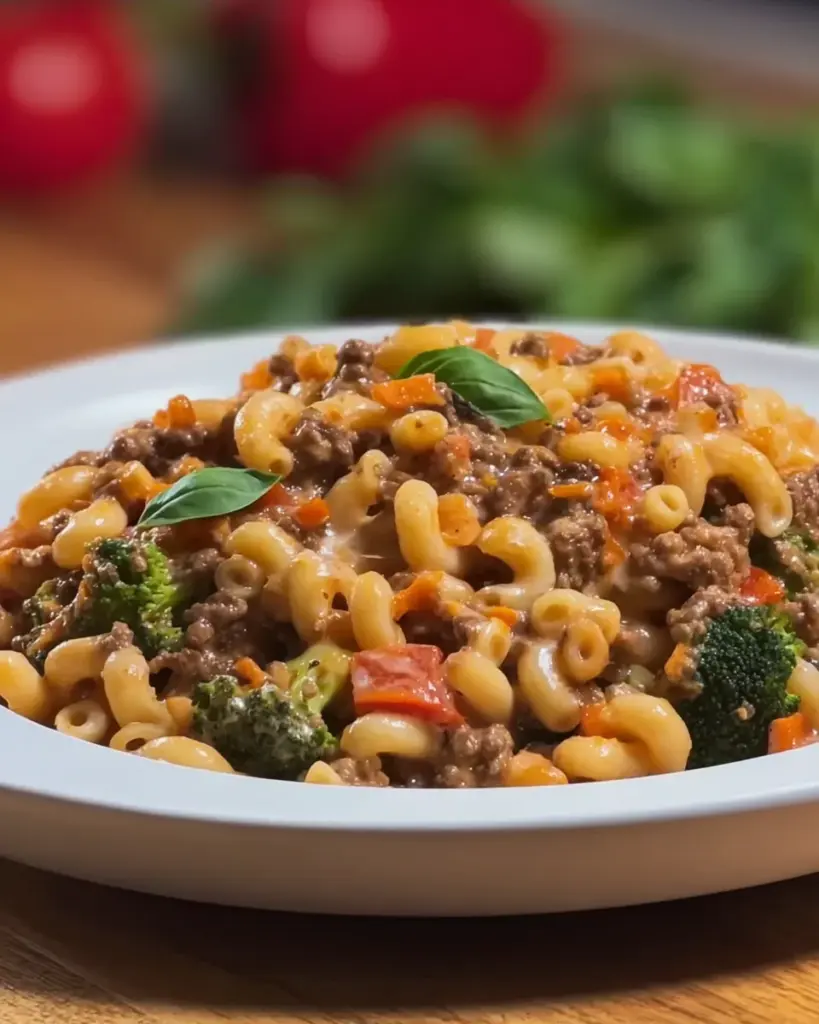 Healthy Mac and Beef