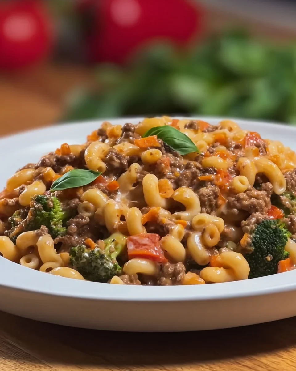 Healthy Mac and Beef