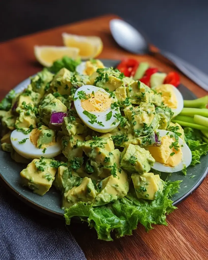 Keto Avocado Egg Salad