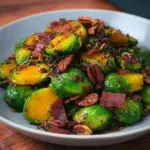 Maple Bacon Brussel Sprouts