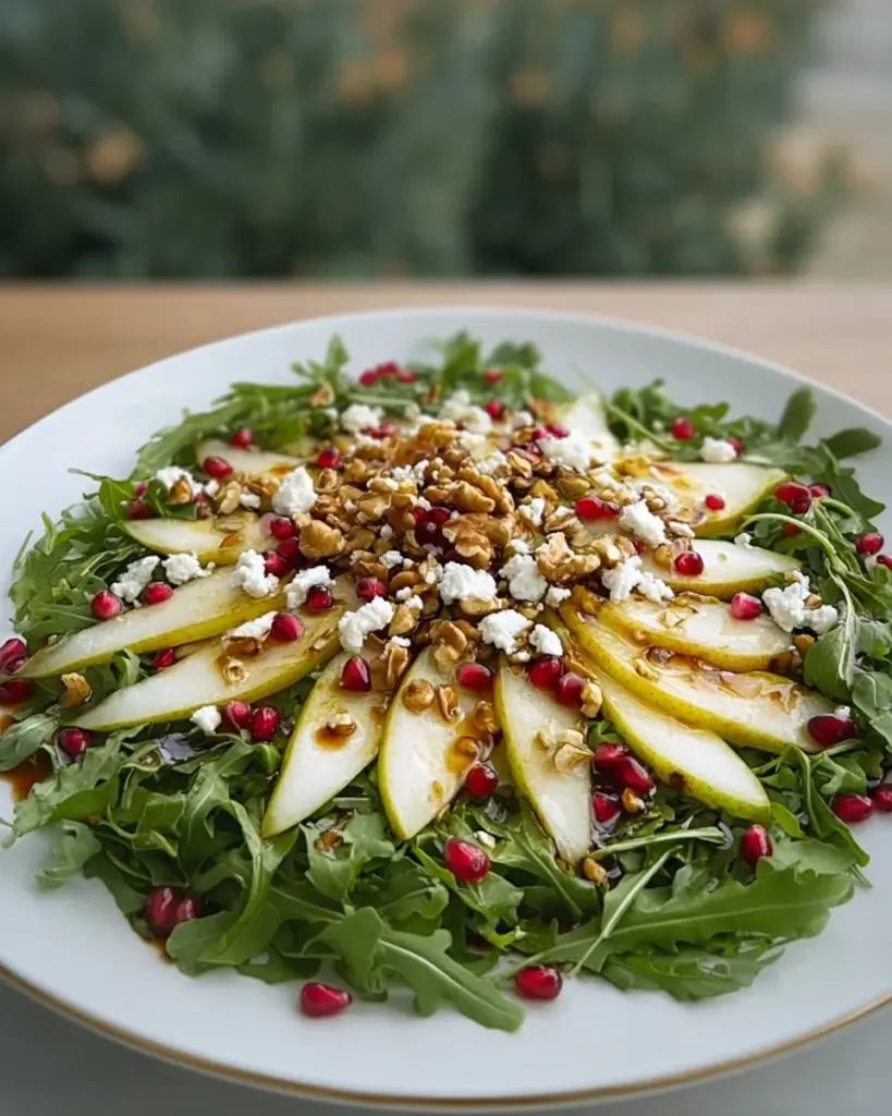 Pear and Arugula Salad