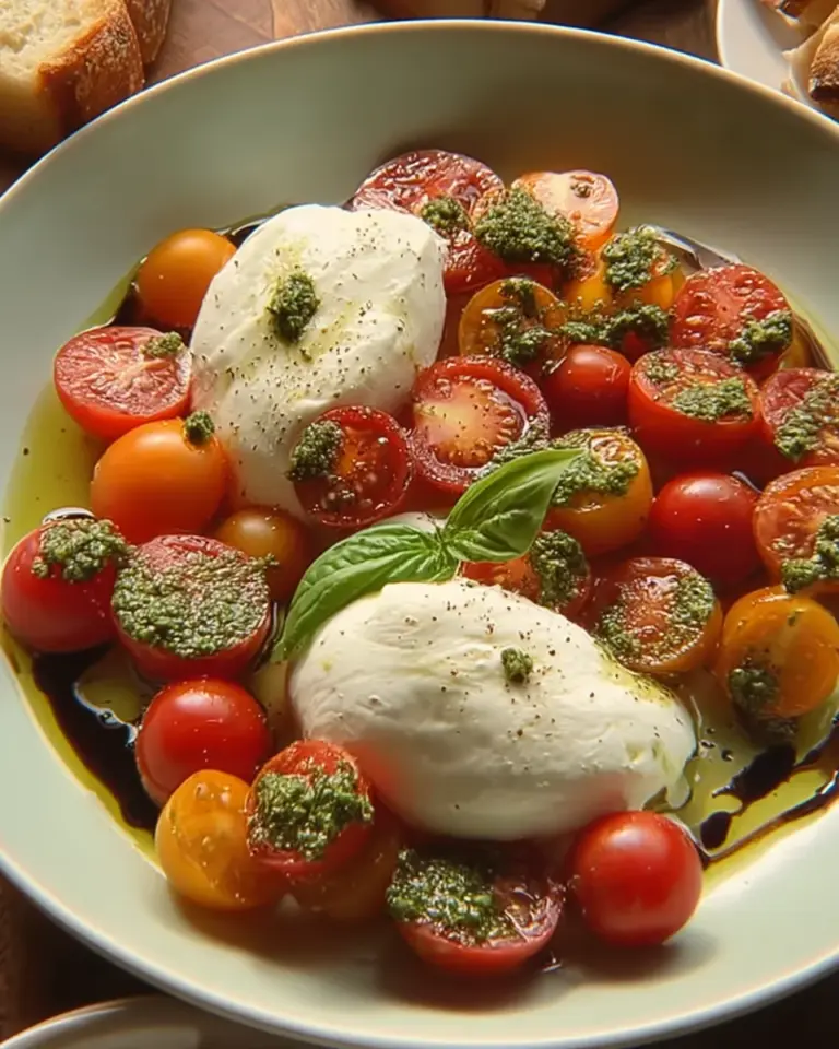 Tomato Burrata Salad