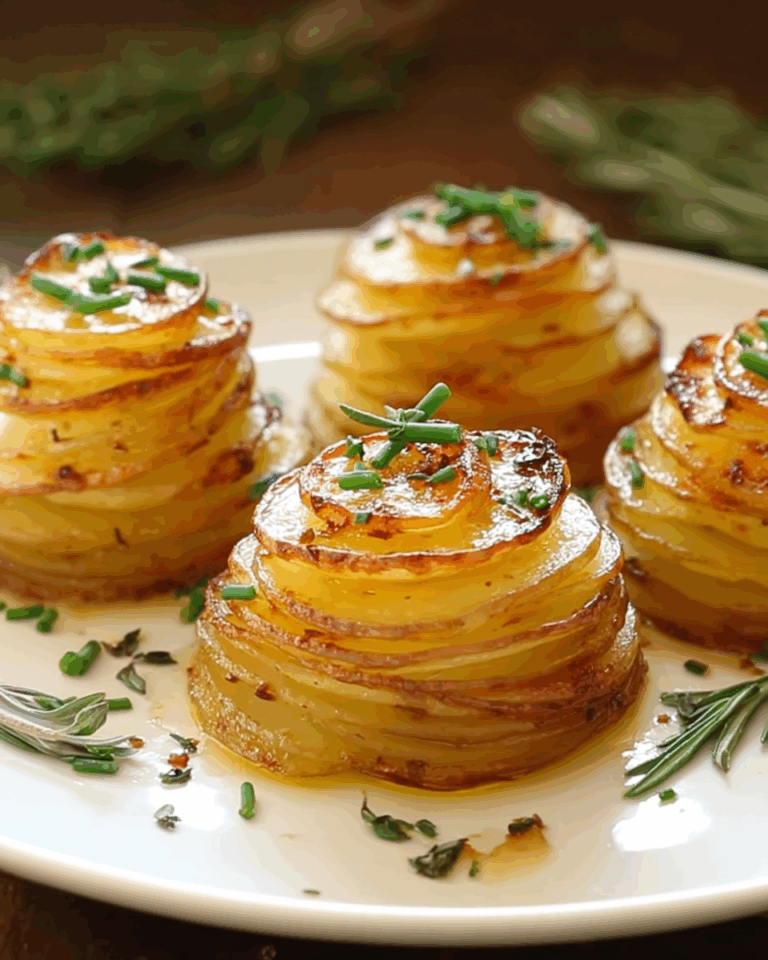 Crispy Potato Stacks