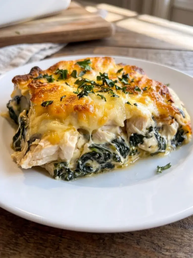 Chicken and Spinach Casserole