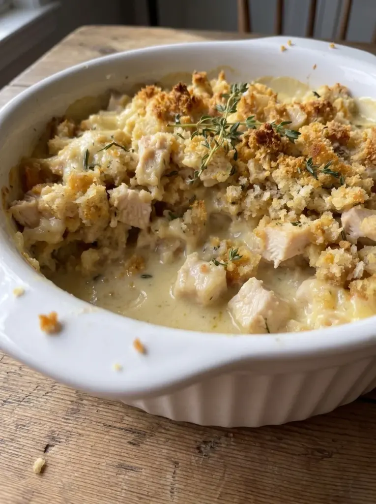 Chicken Stuffing Bake