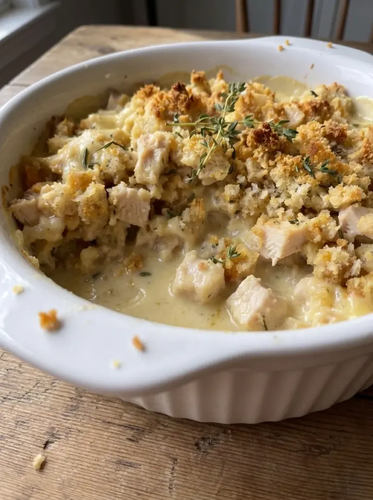 Chicken Stuffing Bake