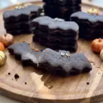 Halloween Bat Sandwich Cookies