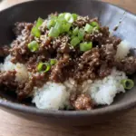 Korean Ground Beef Bowl