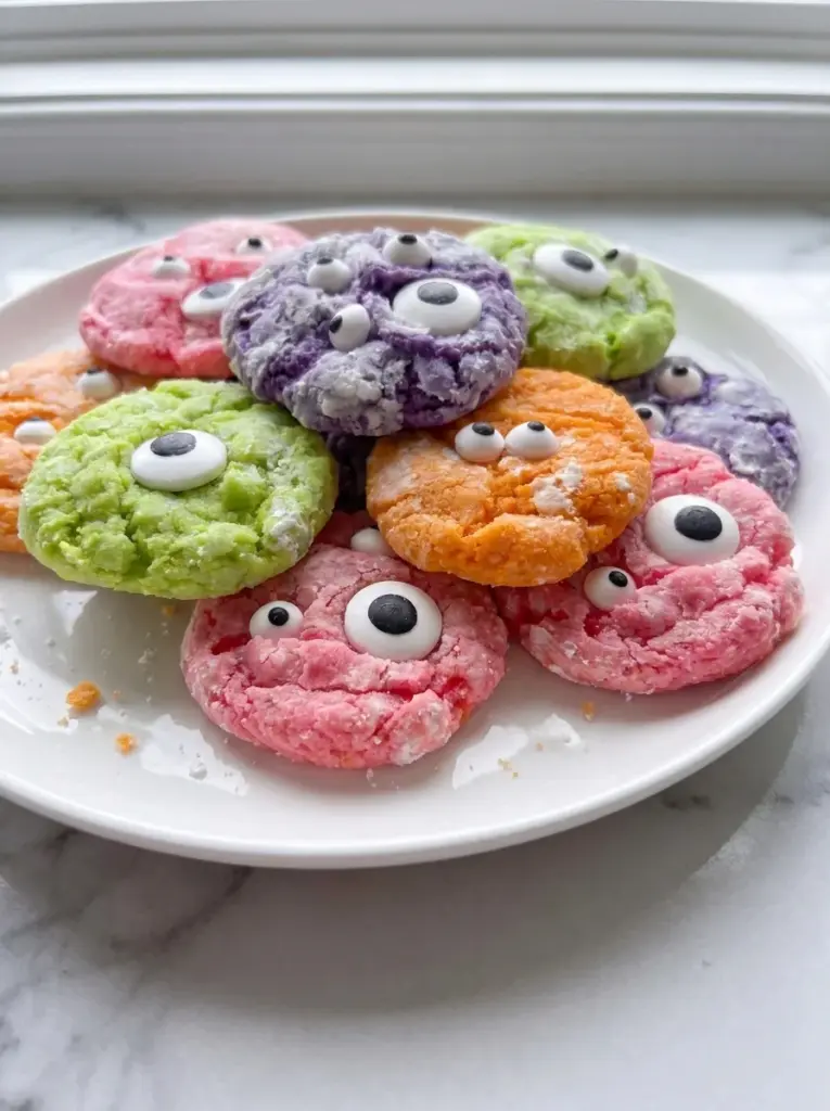 Monster Crinkle Cookies