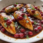 Skillet Orange Cranberry Chicken