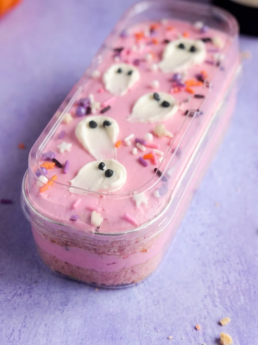 Spooky Cute Ghost Mini Cake